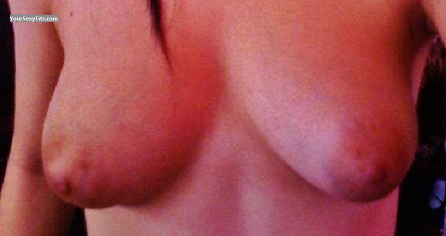 Tit Flash: My Medium Tits (Selfie) - Danni from United States